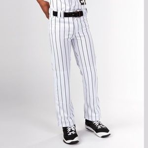 Evosheild Youth Salute Pinstripe Open Bottom Baseball Pants